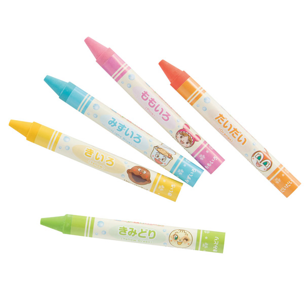 アンパンマン　おえかきくれよん１６色